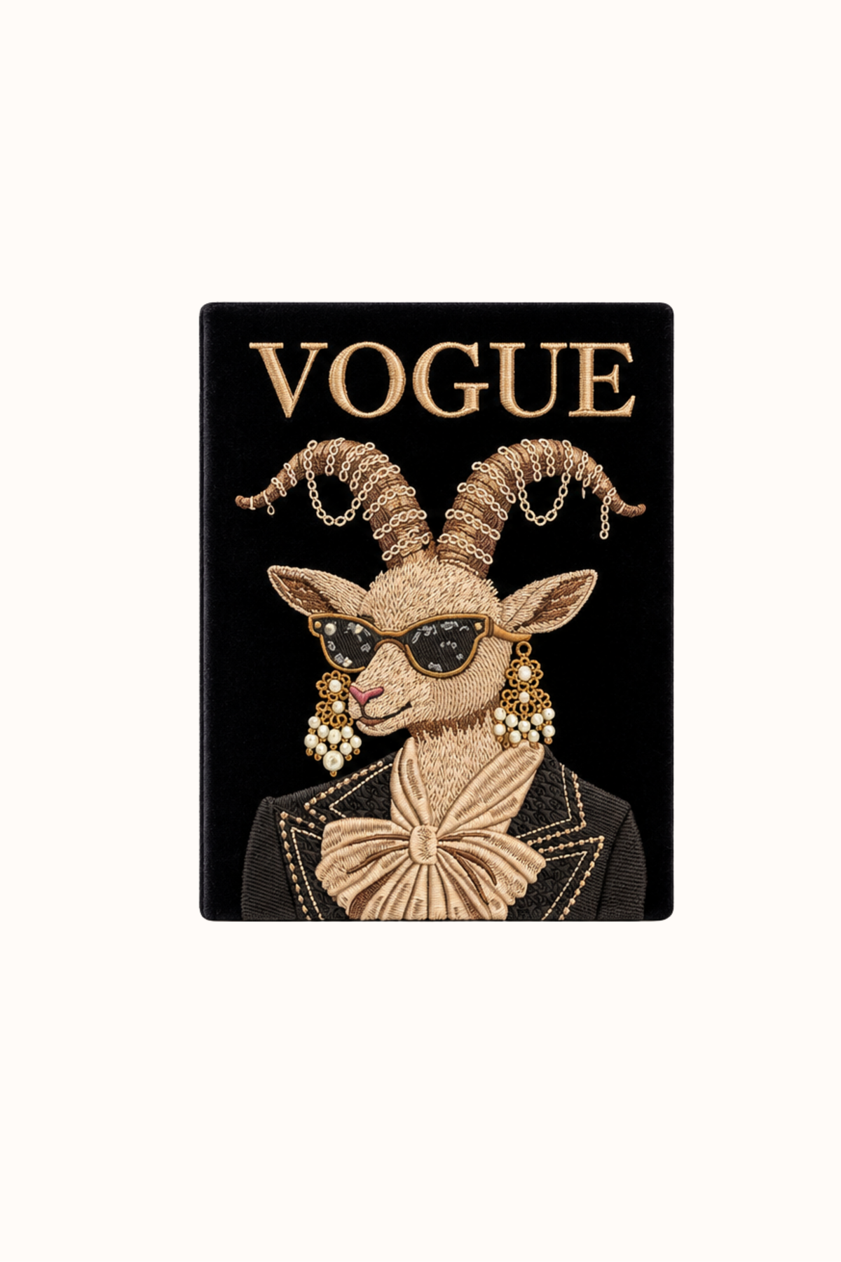 Блокнот “VOGUE” талісман 2027 коза з паперовим блоком