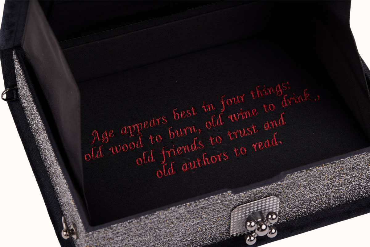 Clutch "Truth in Wine"