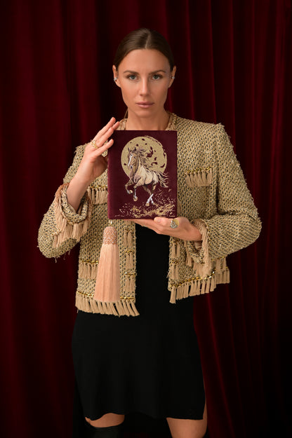 Spirit of Freedom in burgundy