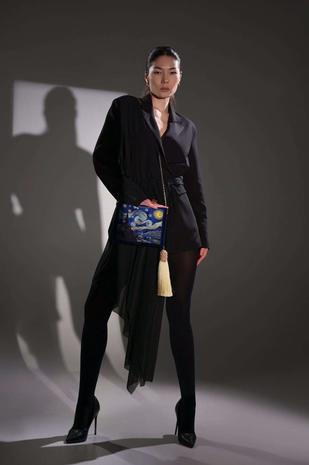 Van Gogh Clutch "Starry Night"
