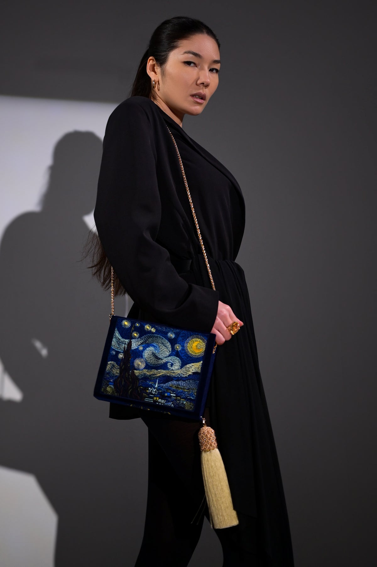 Van Gogh Clutch "Starry Night"