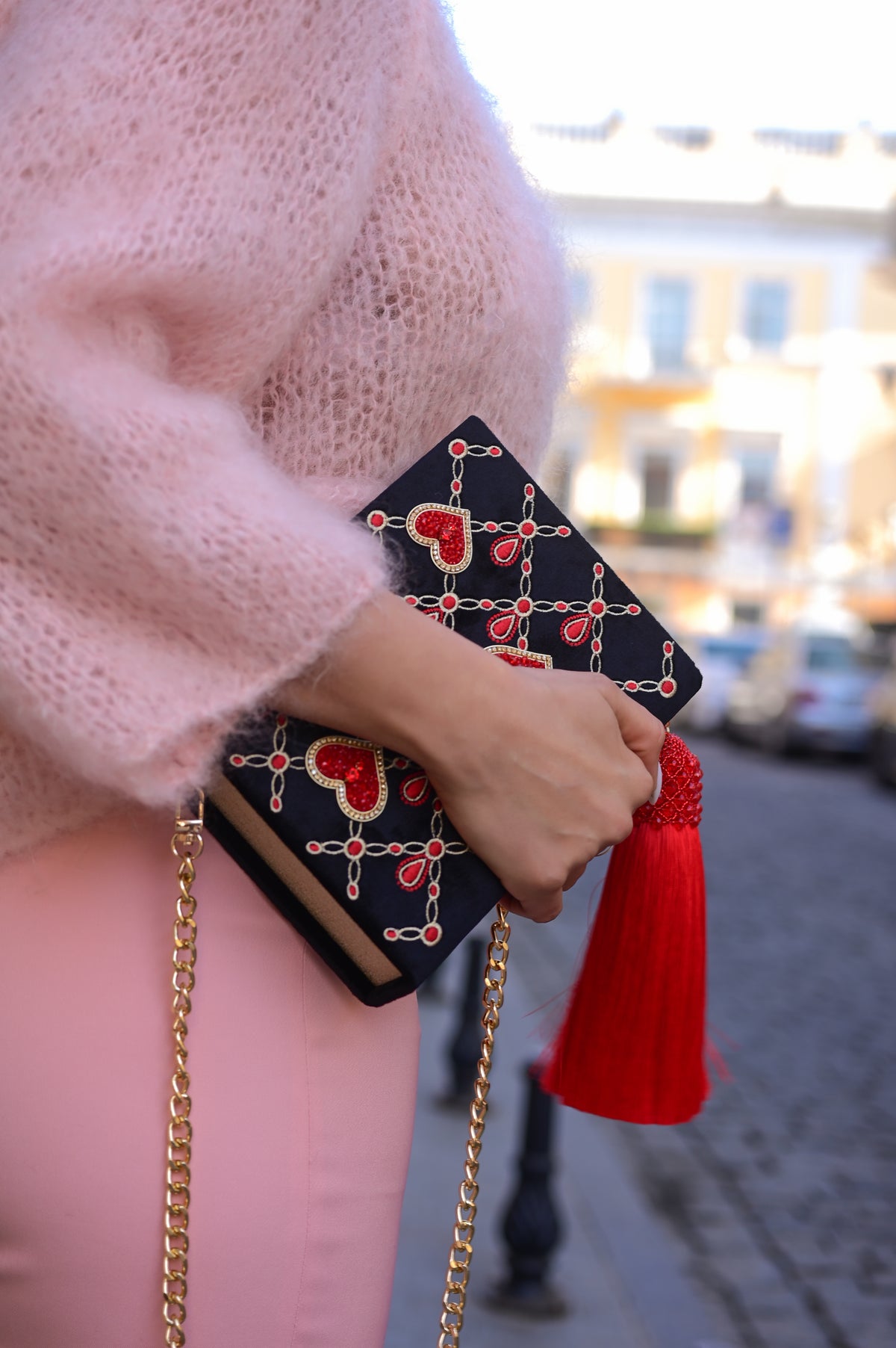 Clutch "Hearts"