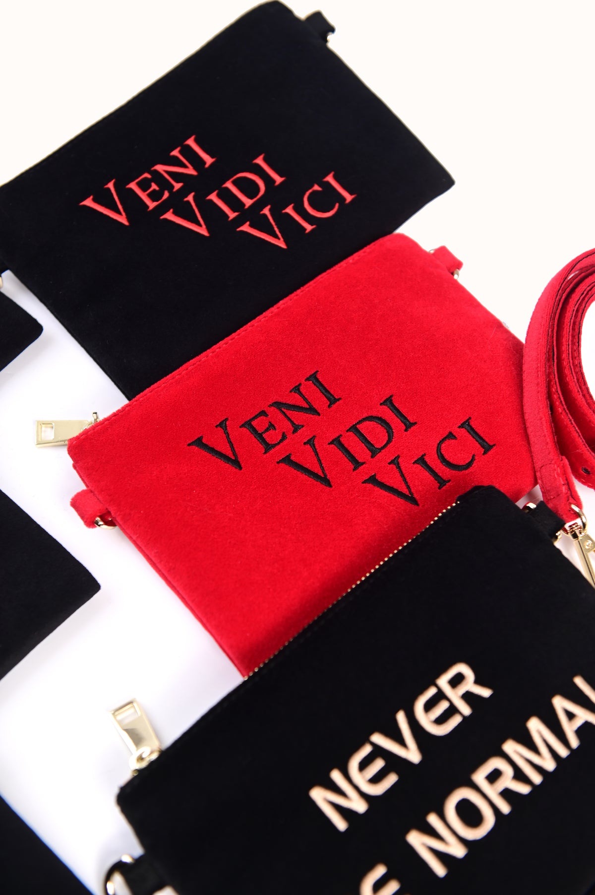 Velvet Purse "Lemons"