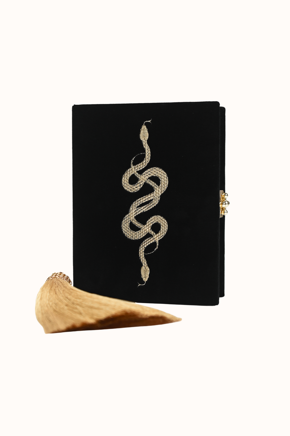 Клатч «The golden snake»