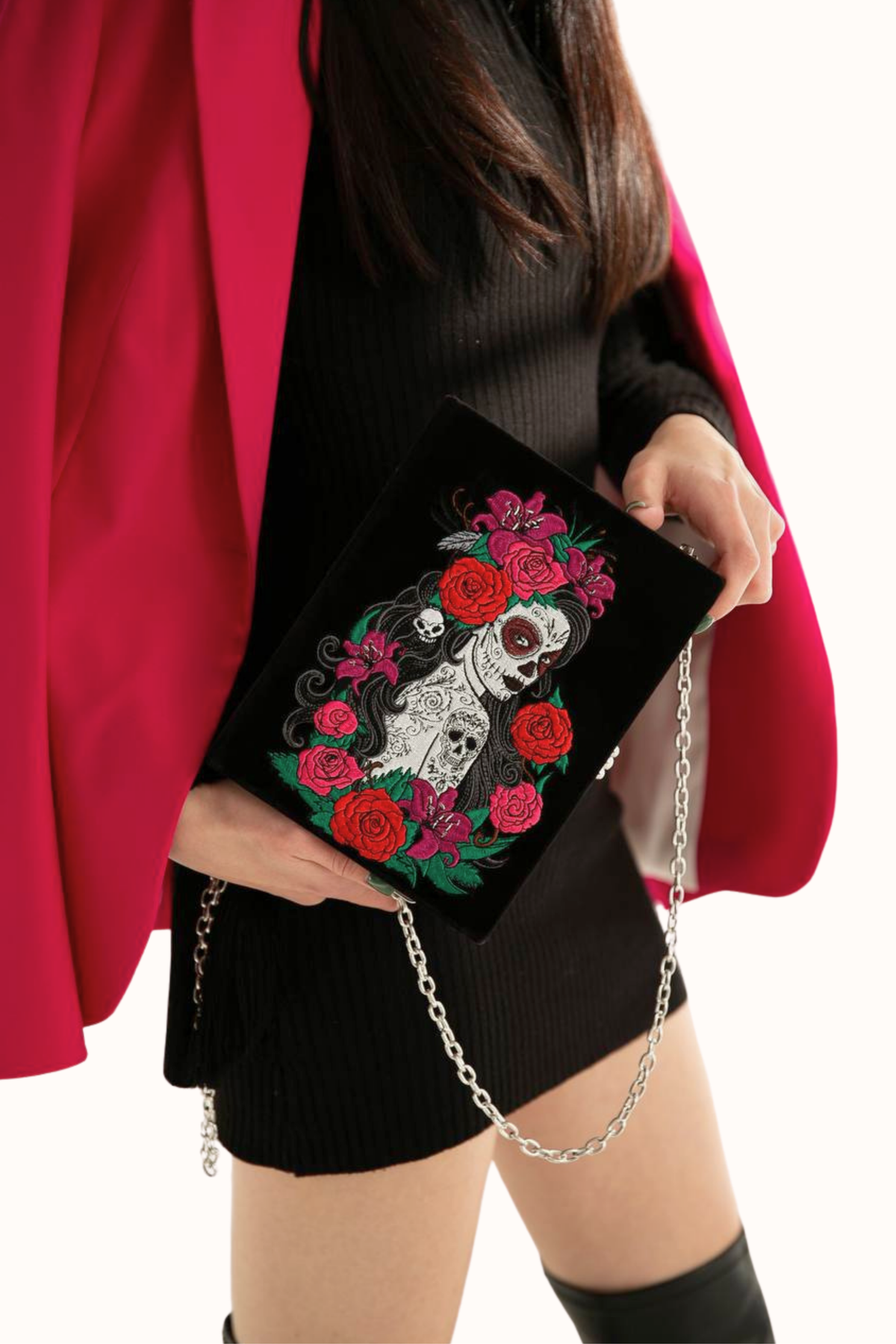 Clutch bag "The Book of Shadows"