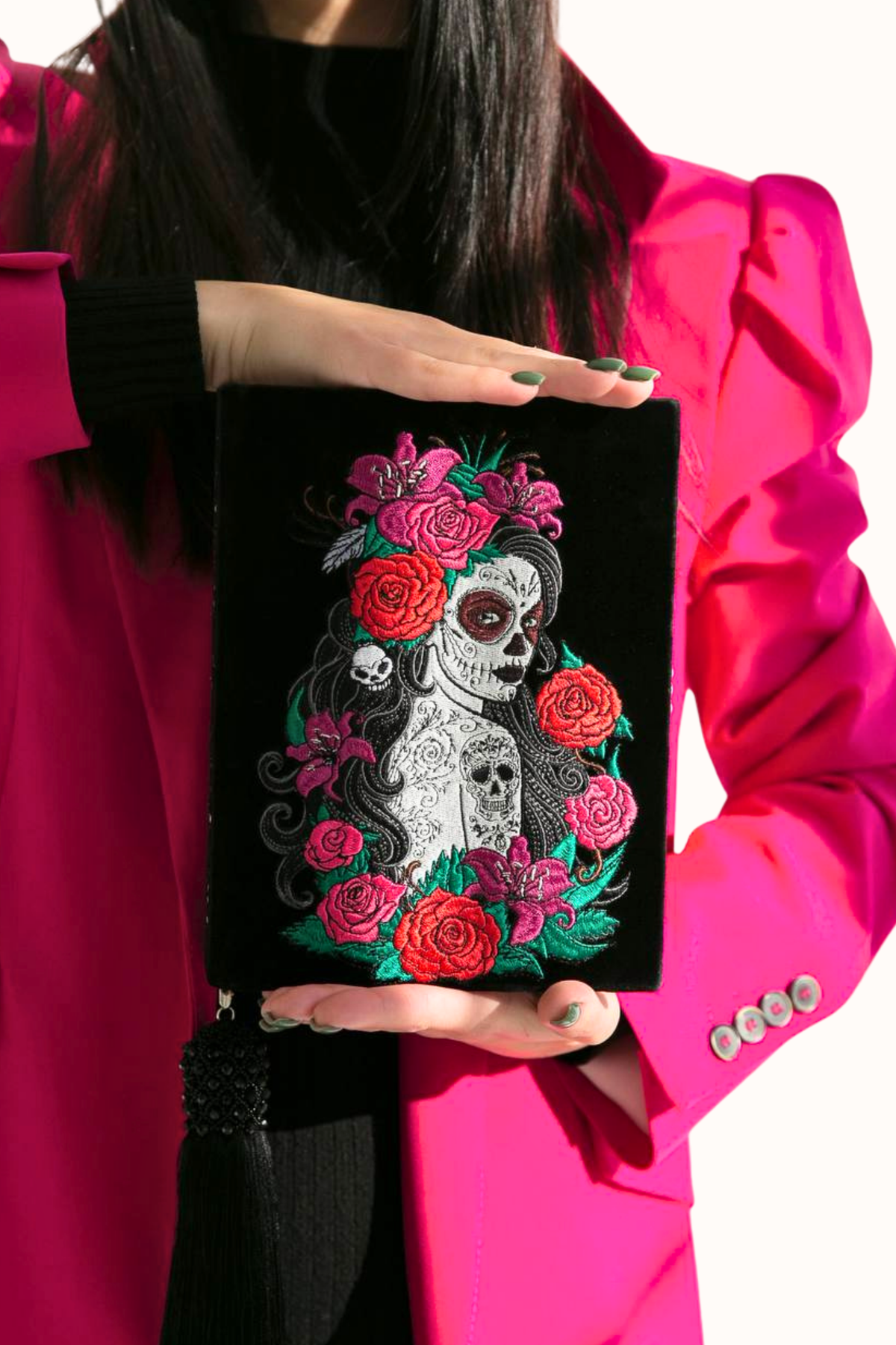 Clutch bag "The Book of Shadows"