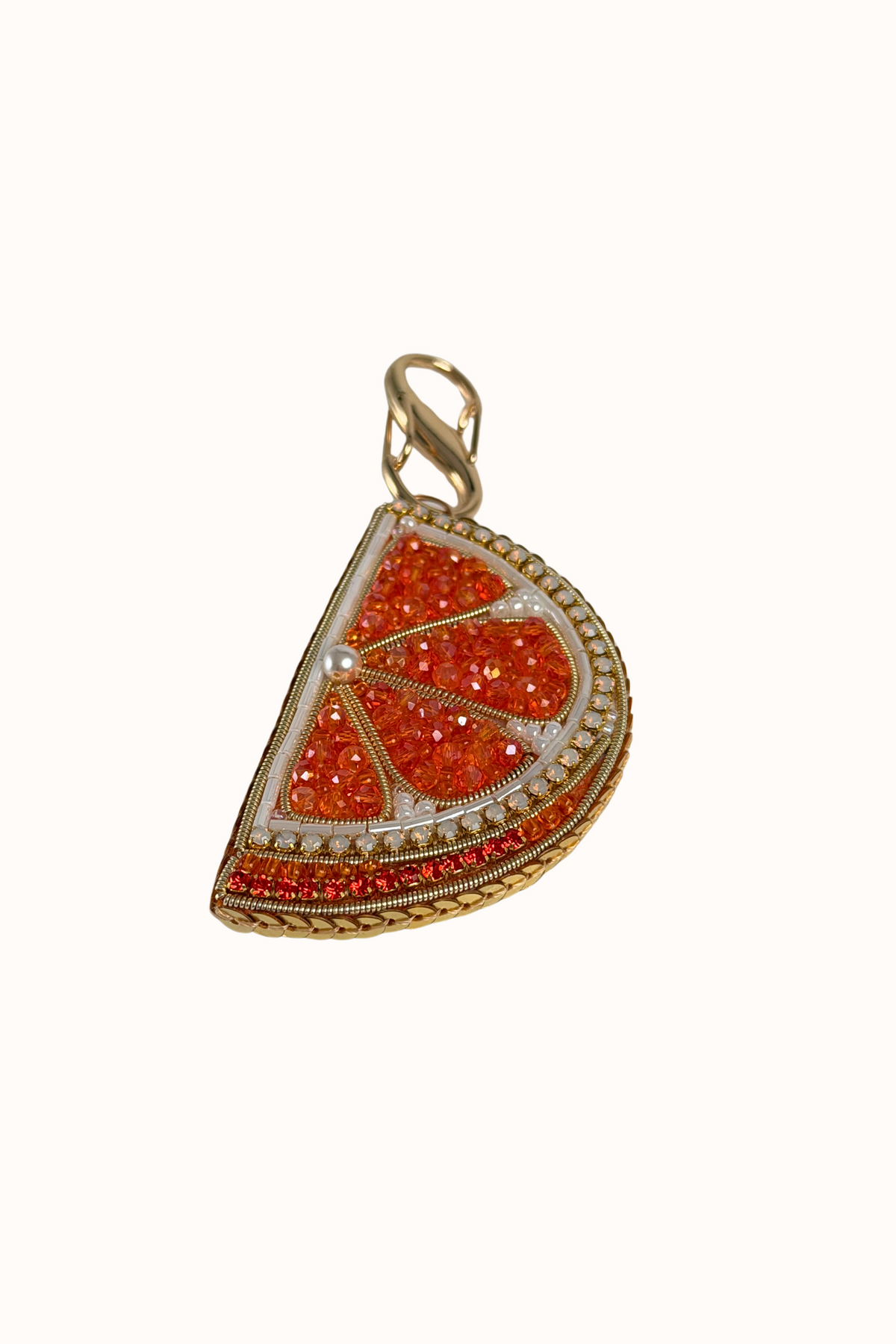 "Orange Slice" Keychain