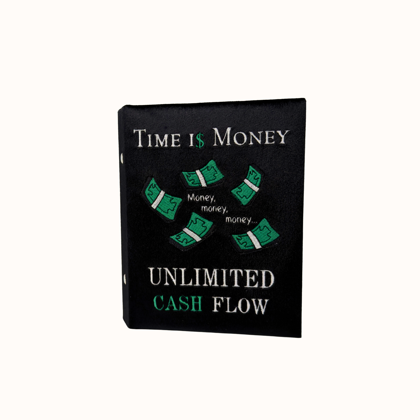 Блокнот "Time Is Money" зі змінним паперовим блоком