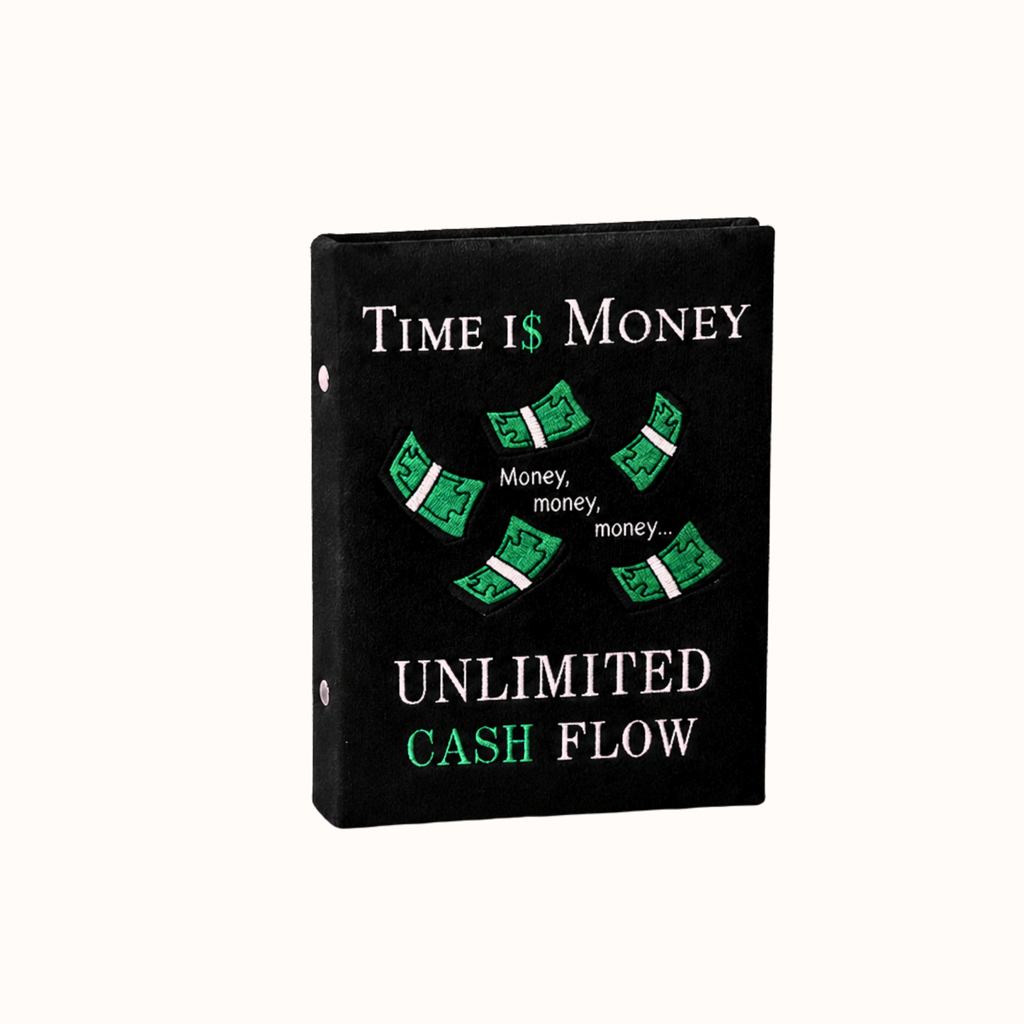 Блокнот "Time Is Money" зі змінним паперовим блоком