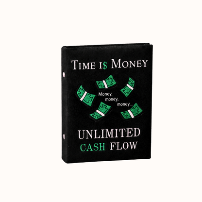 Блокнот "Time Is Money" зі змінним паперовим блоком