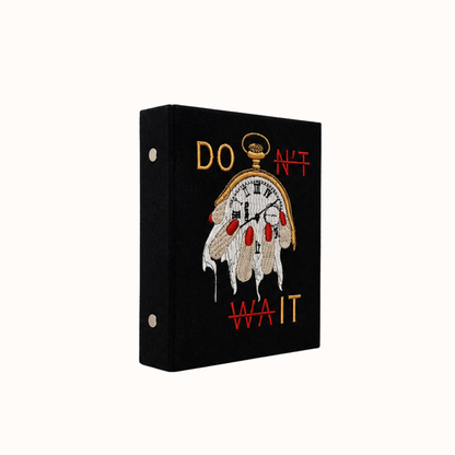 Блокнот "Don't Wait" зі змінним паперовим блоком