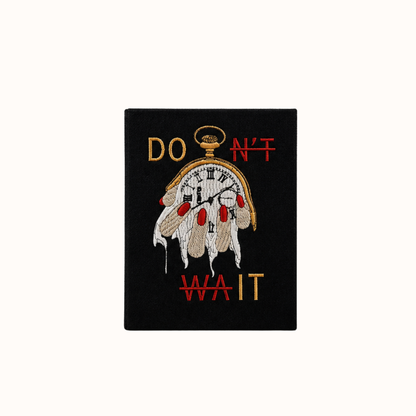 Блокнот "Don't Wait" зі змінним паперовим блоком