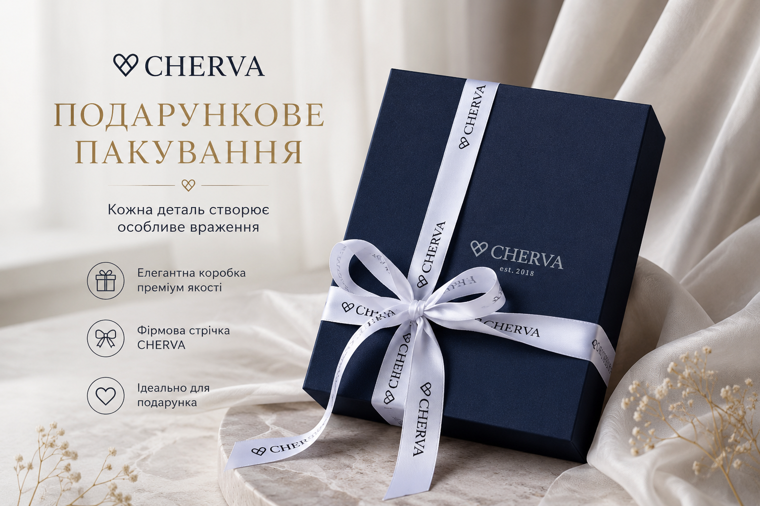 Подарункове пакування CHERVA